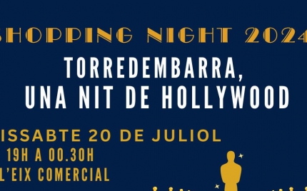 Foto: Shopping Night: Una noche de Hollywood |  Agenda Turisme Torredembarra